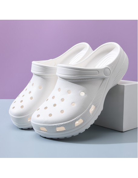 Cave shoes women heightening thick bottom wear-resistant non-slip outside wear breathable not stinky feet beach sandals drags