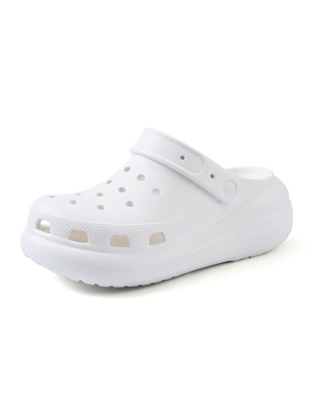 Cave shoes women's summer thick bottom wear-resistant puff outside wear breathable non-slip non-stinky feet beach sandals slippers