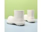 Rain boots women's mid-calf outdoor thick bottom versatile heightening water shoes waterproof wear-resistant non-slip